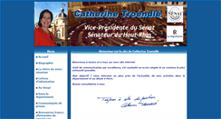 Desktop Screenshot of catherinetroendle.fr